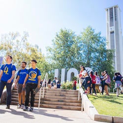 Students at UCR Letters